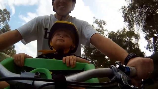 Велокресло Ibert Велосипедное кресло для детей Ibert Детское сиденье на велосипед смотреть онлайн