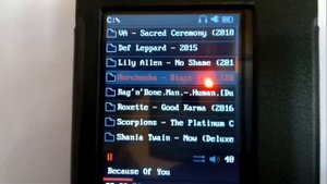 Moonlight AIGO Z6Pro Hifi Music Player doesn't recognize firmware