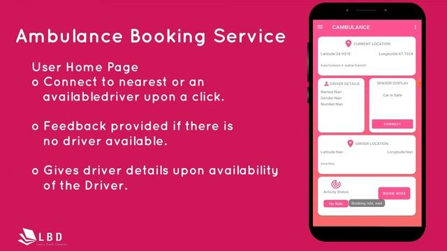 Ambulance Booking Service (Mobile Application) смотреть онлайн