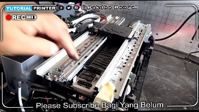 CARA PERBAIKI BROTHER DCP T500W HASIL PRINT WARNA TIDAK NORMAL