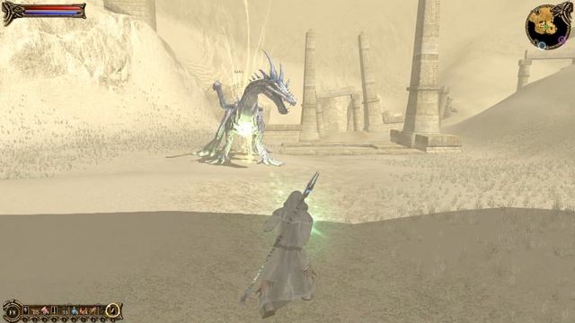 Two Worlds - Pure Mage vs. White Dragon (The Great White One) смотреть онлайн