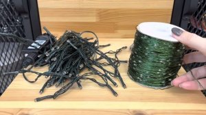 ✨Про гирлянду на тонкой проволоке «Роса»