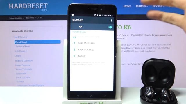 How to Connect LENOVO K6 with SAMSUNG Galaxy Buds Live – Wireless Connection смотреть онлайн