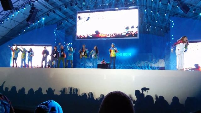 Гимн волонтеров в Сочи 2014 на зимних Олимпийских играх