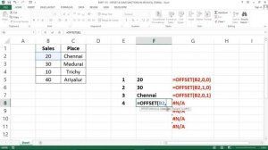 PART 115 - HOW TO SUM VALUES WITH HELP OF OFFSET FUNCTION IN MS EXCEL (TAMIL) | Kallanai YT