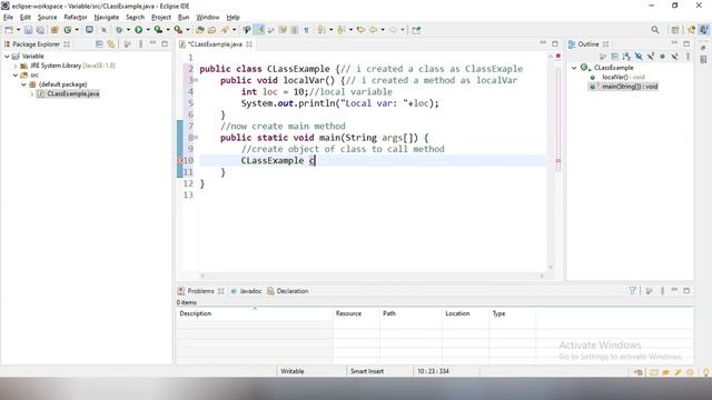 Data types and variable - java language | Java Programming Language | Core Java Tutorial |Quick Tec смотреть онлайн