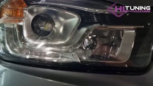 Замена линз Ssangyong Actyon на светодиодные Aozoom