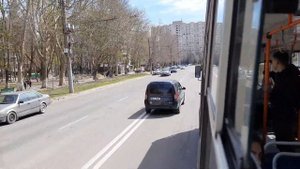Поездка на троллейбусе Шкода 14тр борт 1264 маршут 3