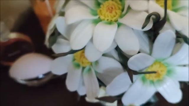 Светильник-ночник,,Ромашки,,из изолона,ручная работа.ОБЗОР!!! смотреть онлайн