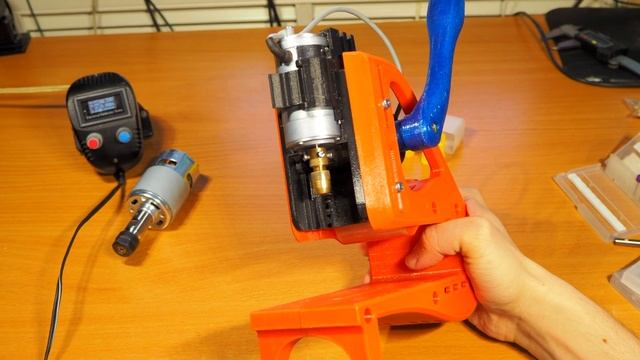 775 мотор и цанговый патрон ER11 с Aliexpress для самодельного фрезерного станка