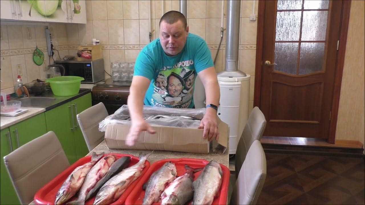 Горбуша соленая .Мой рецепт