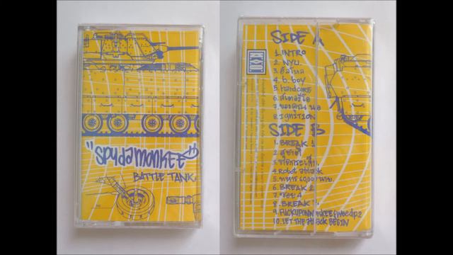 DJ Spydamonkee Battle Tank tape snippets Thailand turntablism