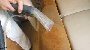 Как мы чистим диваны/Cleanfix TW 412/мебельная насадка/клинфикс 412/экстрактор