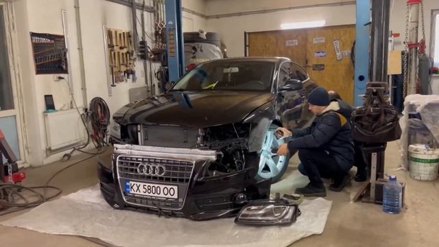 ДТП.СТРАХОВА.РЕМОНТ AUDI A5 смотреть онлайн