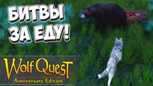Столкновение с медведем! WolfQuest: Anniversary Edition #14