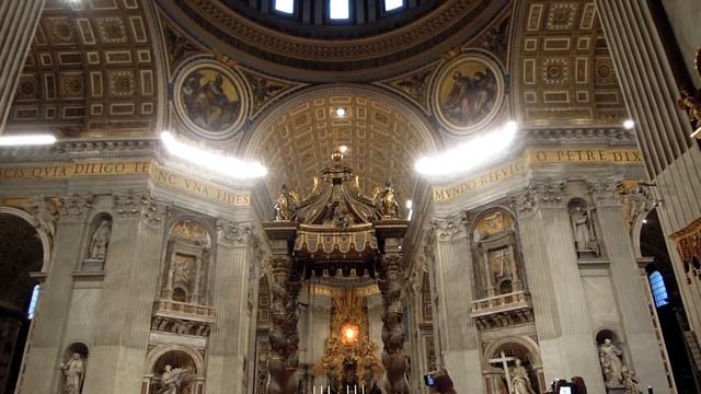Храм Святого Петра Рим (Nikon P300) смотреть онлайн
