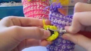 3D сова из резинок Rainbow Loom (Амигуруми/Лумигуруми) Часть 2