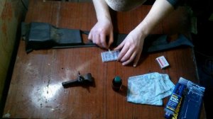 Ремонт пластика в салоне авто. Тест клея MANNOL 9904.\ Test adhesive MANNOL 9904.