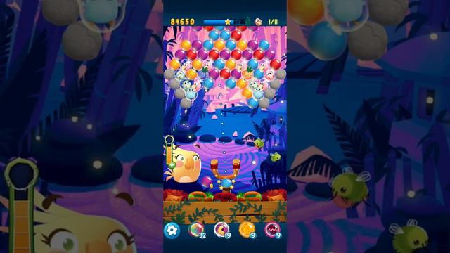 Angry Birds Pop Level 926 using Daily Guest Star Poppy смотреть онлайн
