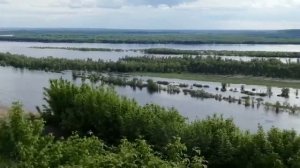 Вид с вертолетной площадки в Самаре