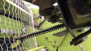 Пресс подборщик Claas Rollant 66 - Как Заправить Шпагат