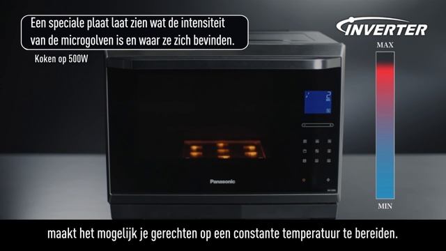 Panasonic NN-CS894 stoom-combimagnetron - Inverter technologie смотреть онлайн