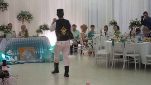 Татарский танец на свадьбе