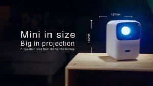 Wanbo T4 Projector 4K Full Hd 1080p Android 9.0 Mini Wifi Auto Focus 1+16GB Portable Projector