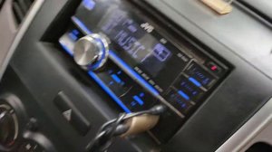 JVC KW-R400. Car Bluetooth connection. music system