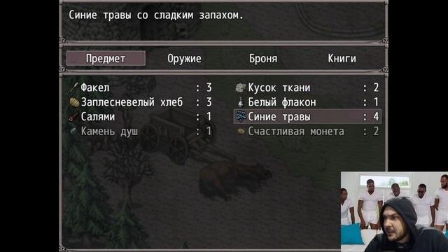 Roadhouse играет в Fear & Hunger с дачи. Выбор фона для вебки