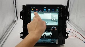 Штатная магнитола в стиле Tesla Toyota Fortuner (2015+) Android CF-3154