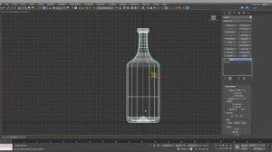 Бутылка в 3d max .