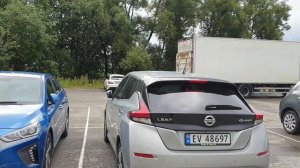 Nissan Leaf EV / electric car. New and old model. Music video, no talking