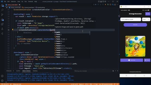 Flutter AI Image Generator using OpenAI |Flutter AI Art | Dall E | Flutter Chat GPT | Flutter OpenA