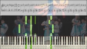 Калинка. Русская народная музыка ( песня ) на фортепиано.