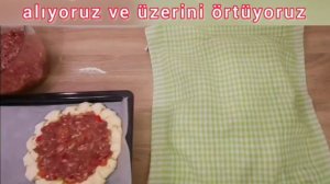 Hem lezzeti hemde sunumu ile harika pide tarifi