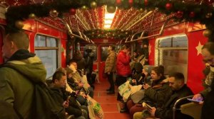 Новогодний поезд ЕЖ-3