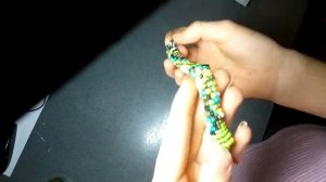 змея из бисера