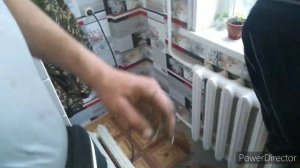 Убираем лишние секции чугунной батареи. 2 заявки.