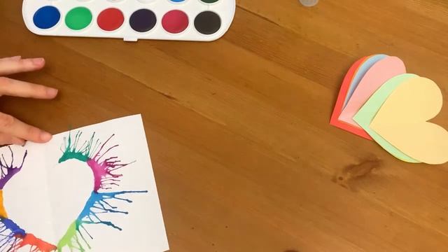 Лучшие поделки для детей. Красивая открытка с сердцем на 14 февраля. смотреть онлайн