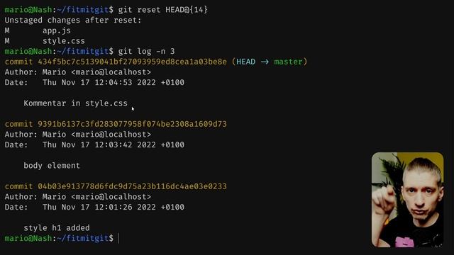 Git Tutorial Deutsch in der Kommandozeile смотреть онлайн