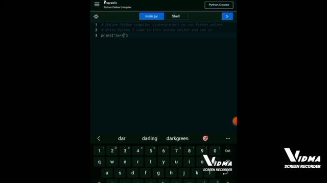 PYTHON Programming Session 1(basics of print command) | #python