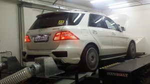 Индивидуальная настройка Mercedes ML 63 AMG W166 V8 5.5 Biturbo Stage 1 AGP Motorsport