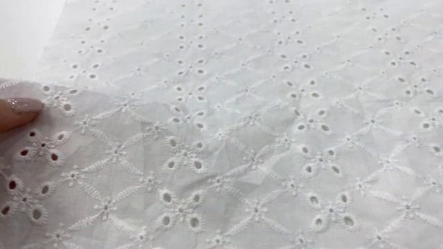 Ткань для летней туники. Хлопковое шитье.