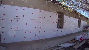 как я фасад утеплял с дедом. как правильно утеплить дом. утепление дома технониколь. технониколь