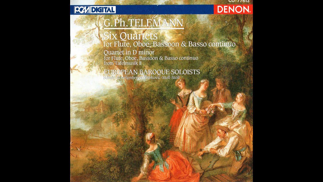 Georg Philipp Telemann - Six Quartets смотреть онлайн