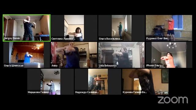 Зарядка с Сергеем Деминым РОС! Плечи и бедра смотреть онлайн