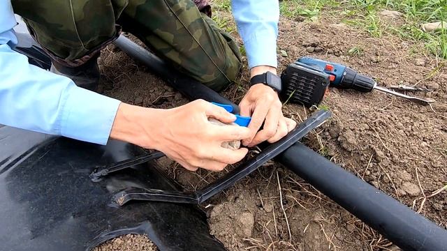 Монтаж капельной ленты смотреть онлайн