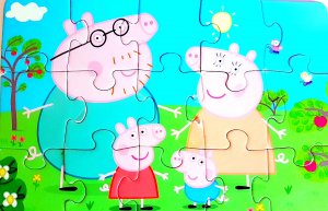 Семья Свинки Пеппы - собираем пазлы для детей | Видео Для Детей | Мультики с игрушками