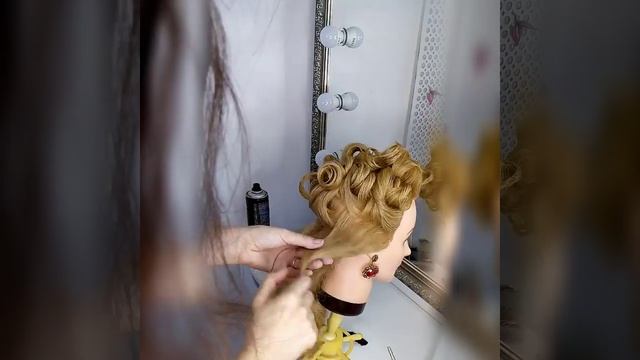 Воздушные локоны волной. Накрутка жгутом смотреть онлайн